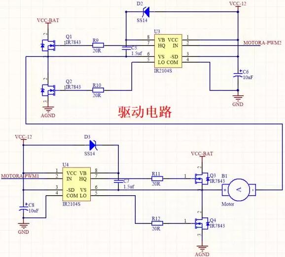 mos電機(jī)驅(qū)動(dòng)電路