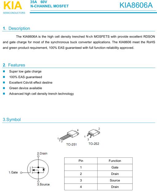 8606,KNX8606,35A/60V