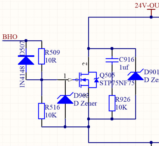 MOS管保護電路實測，分析