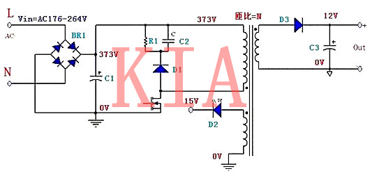 開(kāi)關(guān)電源元器件的電壓應(yīng)力分析-KIA MOS管