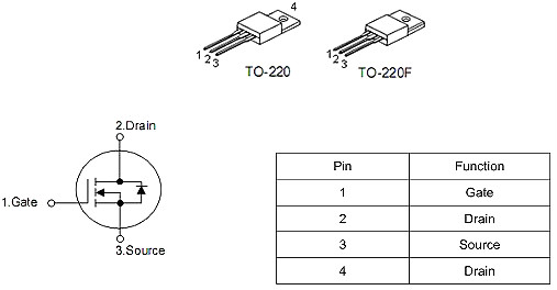 20A 500V場效應(yīng)管 TO-220 KNX7150A MOS管?原廠原裝-KIA MOS管