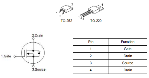 大功率電源切換,11A 350V,KIA6035AD場效應(yīng)管參數(shù)-KIA MOS管